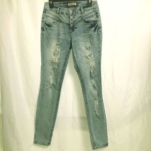 Women's Acid Wash Jeans
